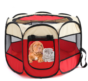Folding Octagonal Waterproof Pet Cage
