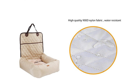 2-in-1 Dog Carrier & Car Seat Bed