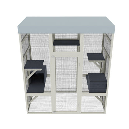 Wooden Pet Waterproof Cat Cage