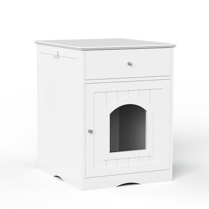 Wooden Pet Cage, Cat Home Bedside Table