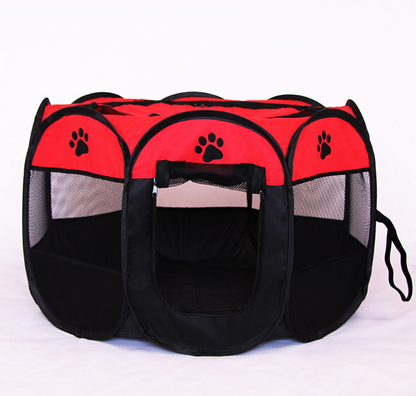 Folding Octagonal Waterproof Pet Cage