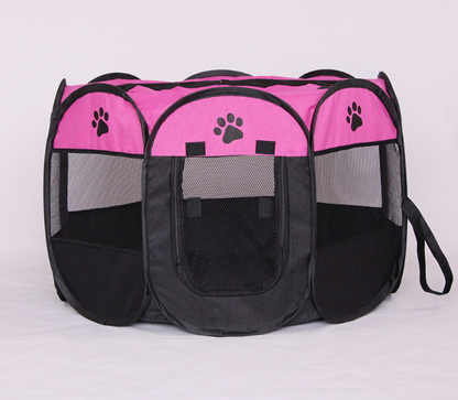 Folding Octagonal Waterproof Pet Cage