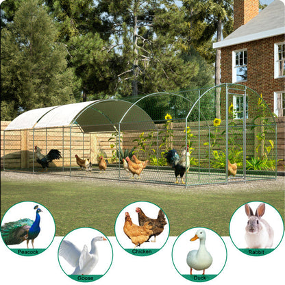 Large Metal Chicken Coop