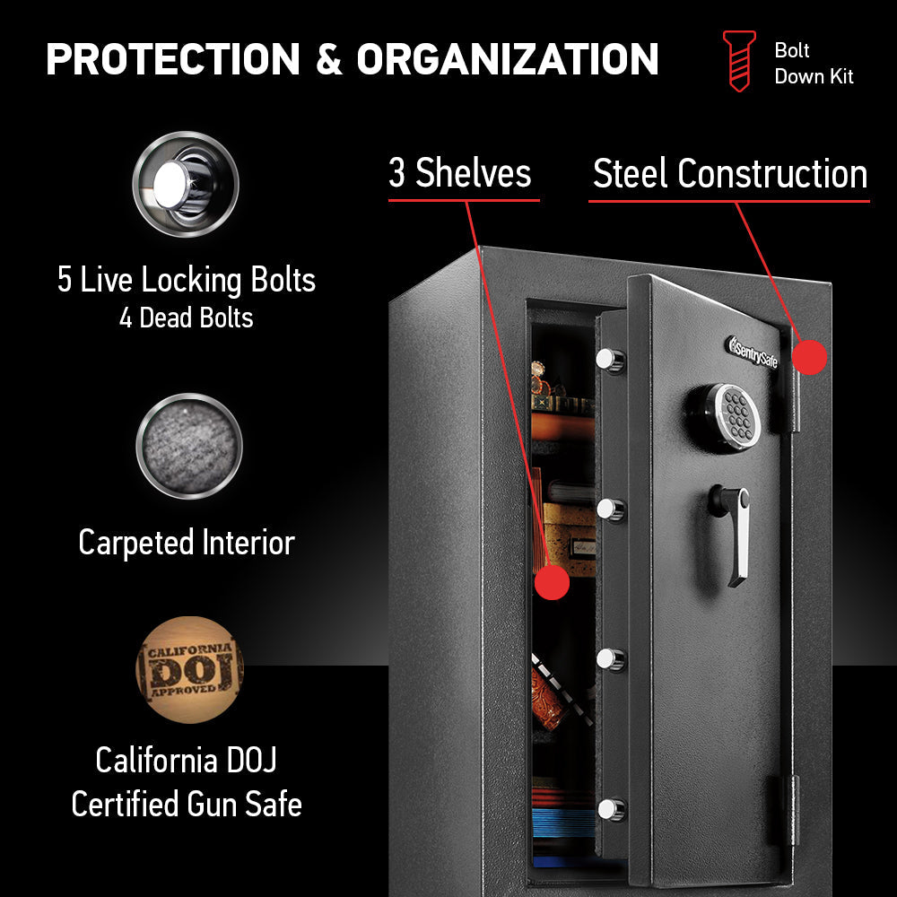 Fire/Water Digital Safe EF4738E