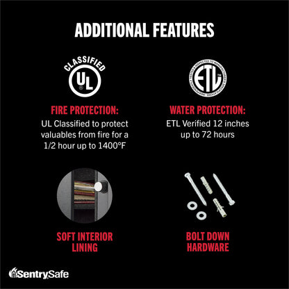 Fire/Water Digital Safe EF3428E