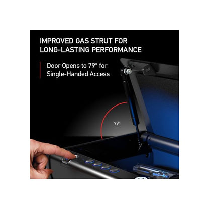 Quick Access Biometric Pistol Safe with Lights QAP1BLX