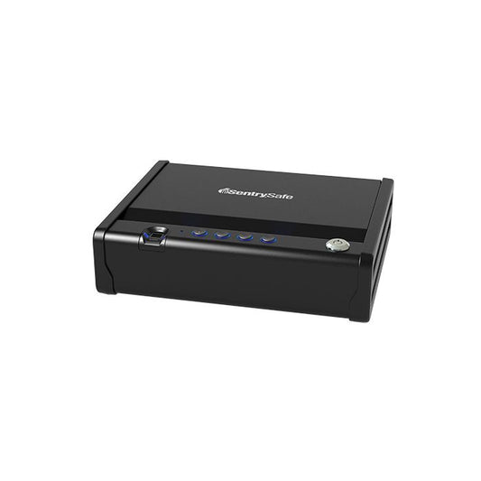 Quick Access Biometric Pistol Safe with Lights QAP1BLX