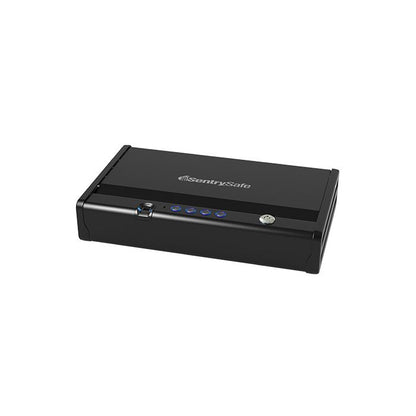 XL Quick Access Biometric Pistol Safe with Lights QAP2BLX